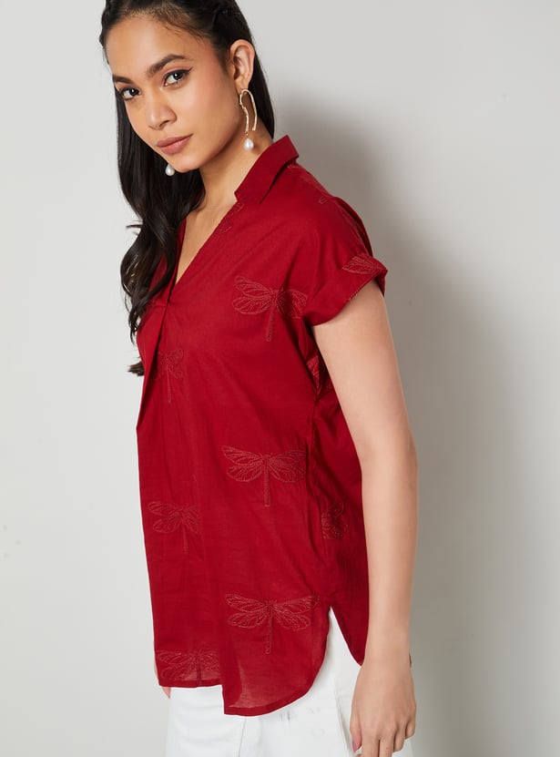 MELANGE Embroidered Tunic