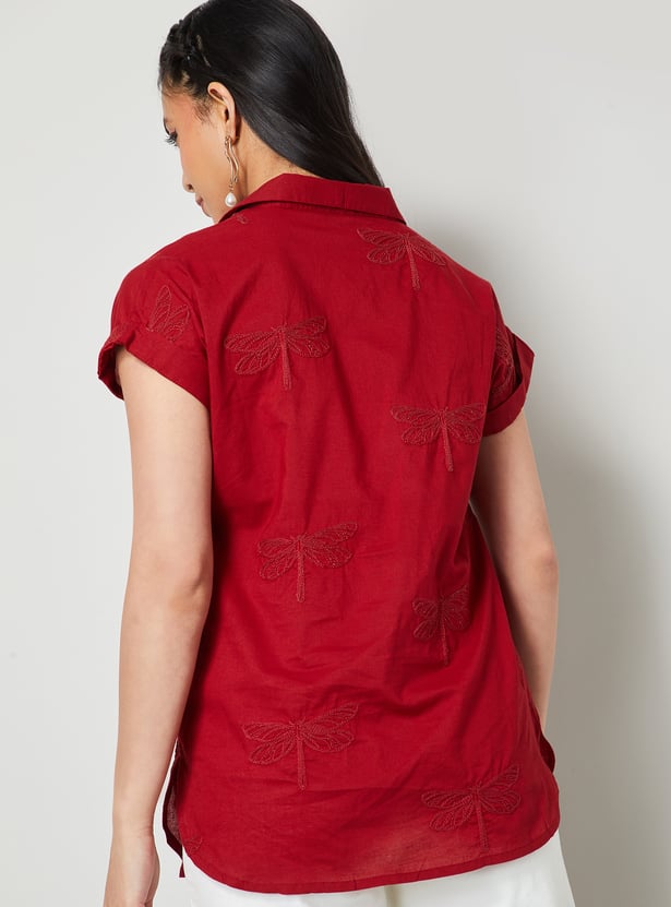 MELANGE Embroidered Tunic