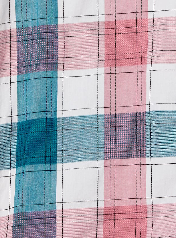 ALLEN SOLLY Boys Checked Shirt