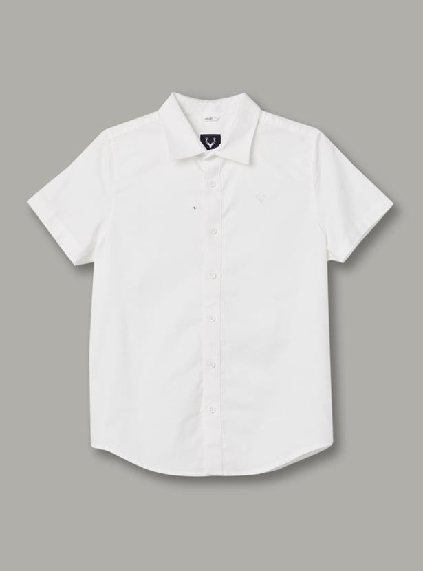 ALLEN SOLLY Boys Solid Shirt