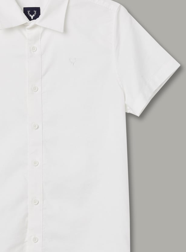 ALLEN SOLLY Boys Solid Shirt