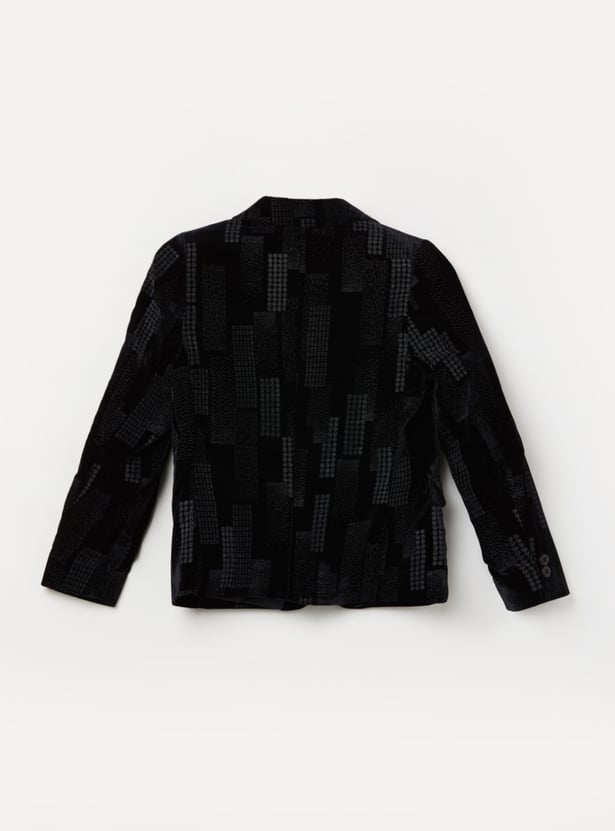 ALLEN SOLLY Boys Embellished Blazer