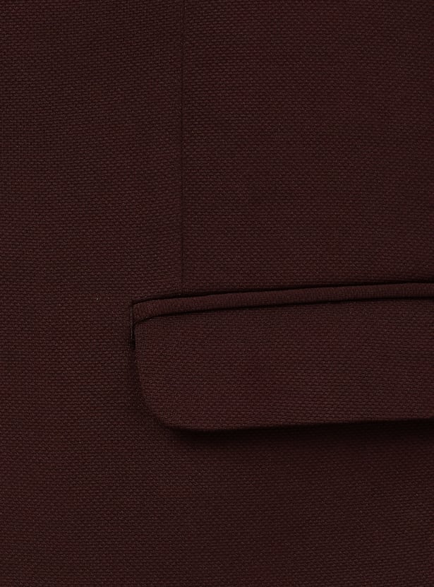 ALLEN SOLLY Boys Solid Blazer