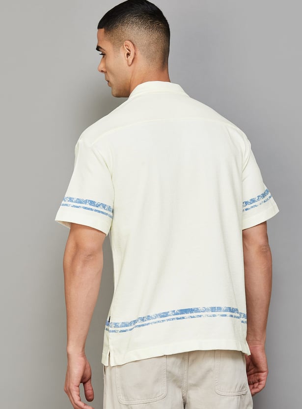 SPYKAR Graphic Regular Fit Shirt