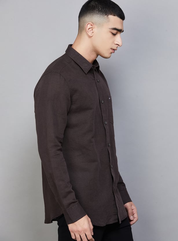 ARROW SPORT Solid Slim Fit Shirt
