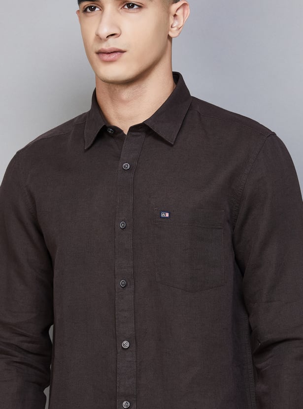 ARROW SPORT Solid Slim Fit Shirt