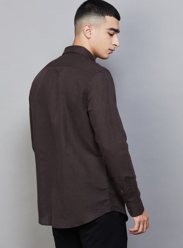 ARROW SPORT Solid Slim Fit Shirt