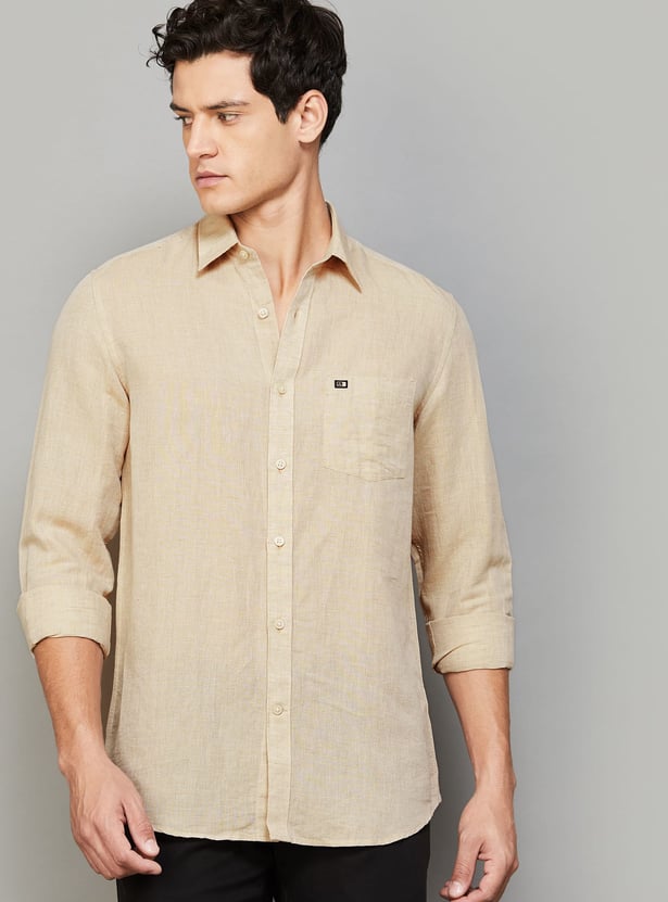 ARROW SPORT Solid Slim Fit Shirt