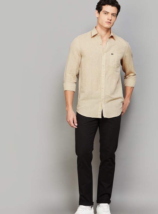 ARROW SPORT Solid Slim Fit Shirt
