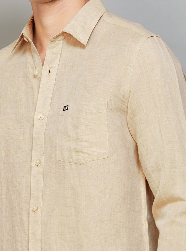 ARROW SPORT Solid Slim Fit Shirt