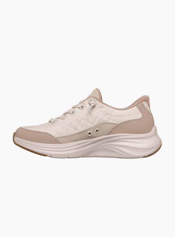 SKECHERS Girls Solid Lace-Up Sneakers