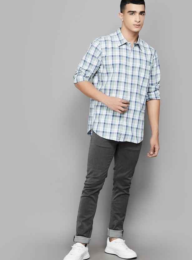 AMERICAN EAGLE Checked Regular Fit Shirt