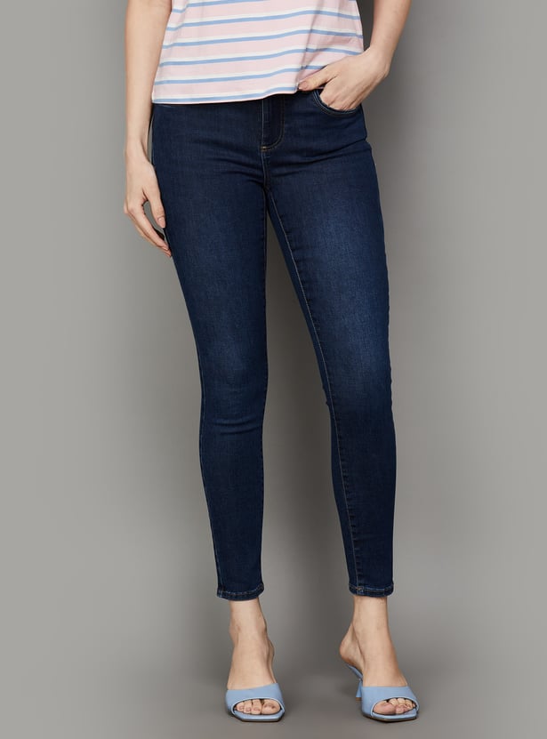 ONLY Solid Skinny Fit Jeans