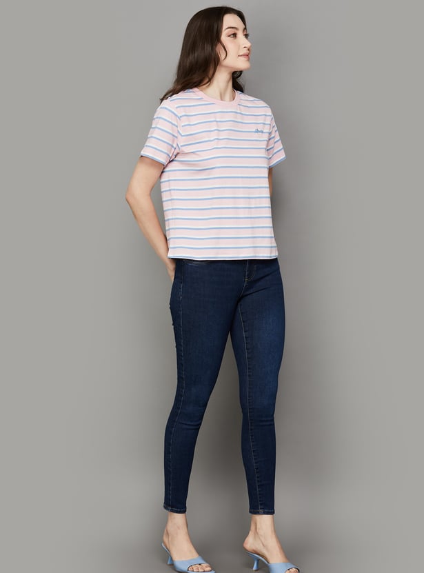 ONLY Solid Skinny Fit Jeans