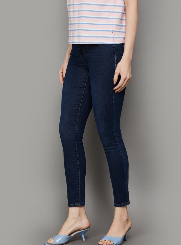 ONLY Solid Skinny Fit Jeans