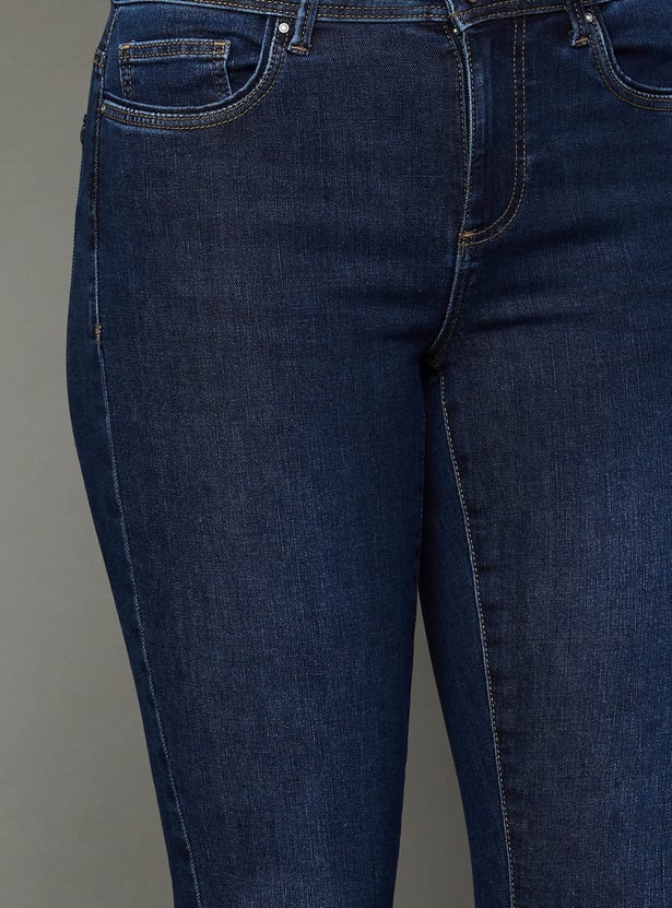 ONLY Solid Skinny Fit Jeans