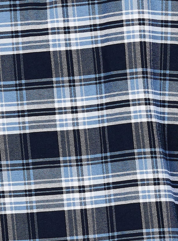 UNITED COLORS OF BENETTON Checked Regular Fit Shirt