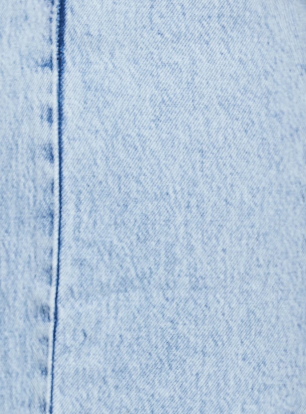 KRAUS Solid Baggy Fit Jeans