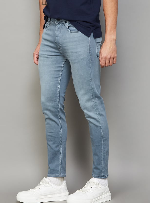 LP JEANS Washed Regular Straight Jeans