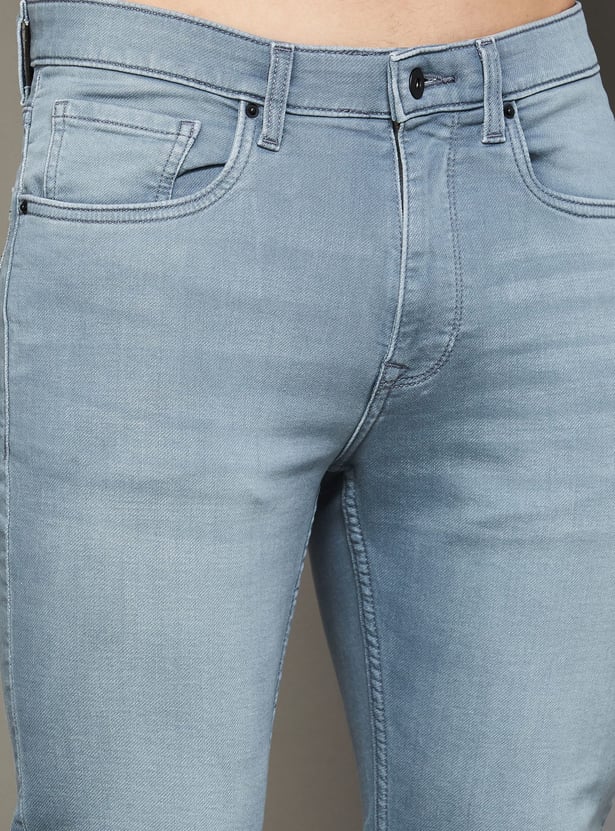LP JEANS Washed Regular Straight Jeans