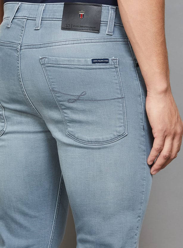 LP JEANS Washed Regular Straight Jeans