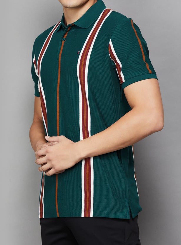 LP JEANS Striped Polo T-shirt