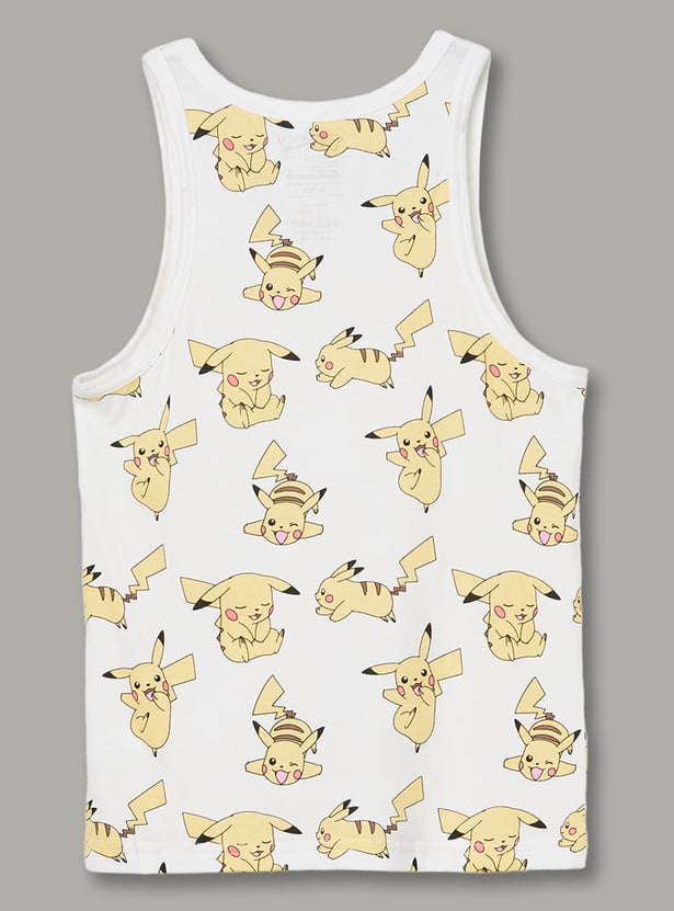 FAME FOREVER Boys Printed Vests - Pack of 2