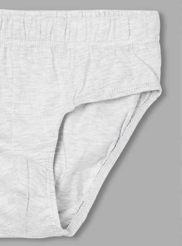 FAME FOREVER Boys Solid Briefs - Pack of 3