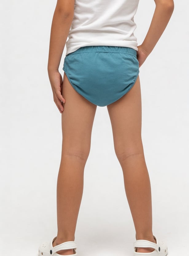 FAME FOREVER Boys Solid Briefs - Pack of 3