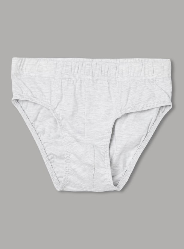 FAME FOREVER Boys Solid Briefs - Pack of 3