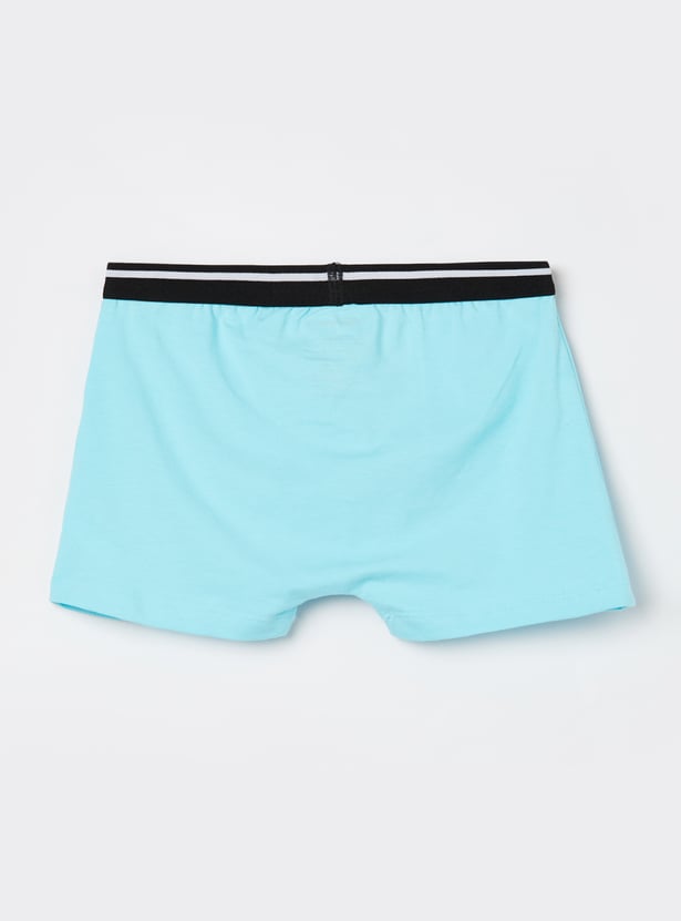 FAME FOREVER Boys Printed Trunks - Pack of 2