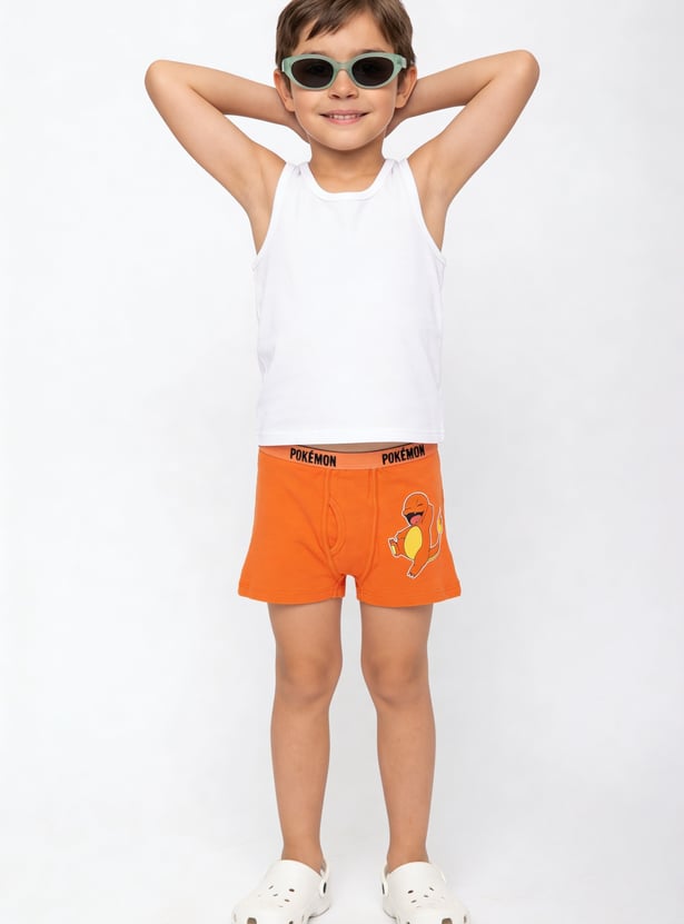 FAME FOREVER Boys Pokemon Print Boxers - Pack of 2