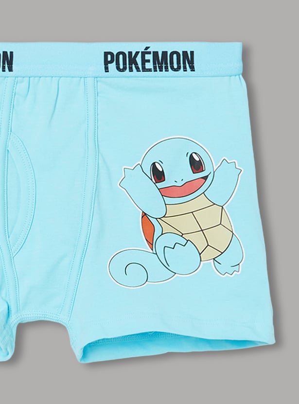 FAME FOREVER Boys Pokemon Print Boxers - Pack of 2