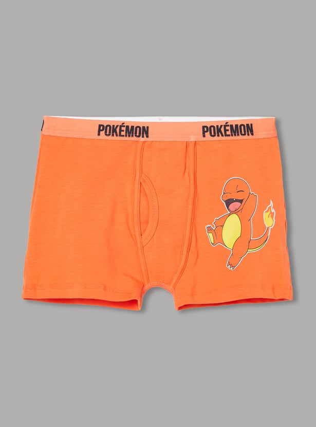 FAME FOREVER Boys Pokemon Print Boxers - Pack of 2