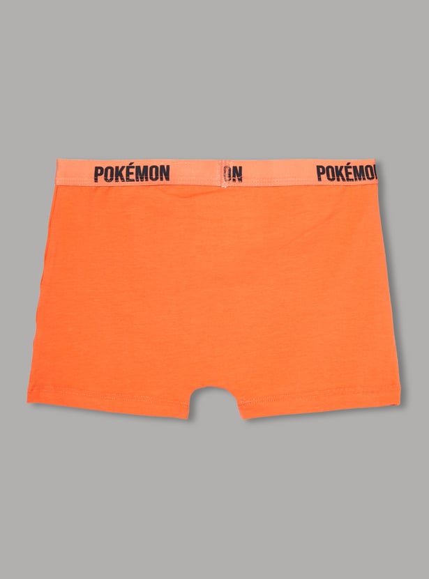 FAME FOREVER Boys Pokemon Print Boxers - Pack of 2