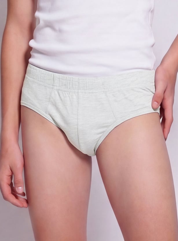 FAME FOREVER Boys Assorted Briefs - Pack of 3