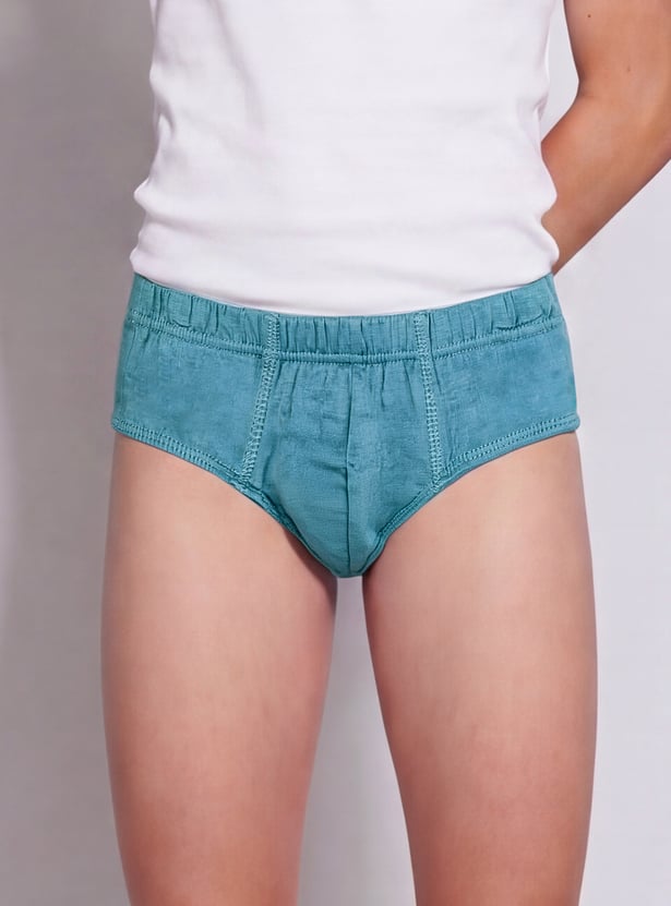 FAME FOREVER Boys Assorted Briefs - Pack of 3