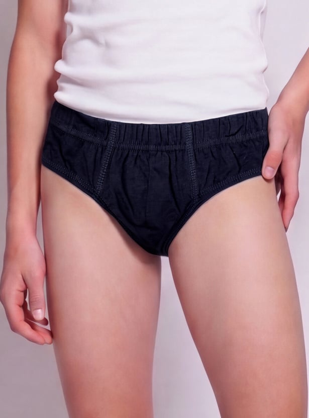 FAME FOREVER Boys Assorted Briefs - Pack of 3