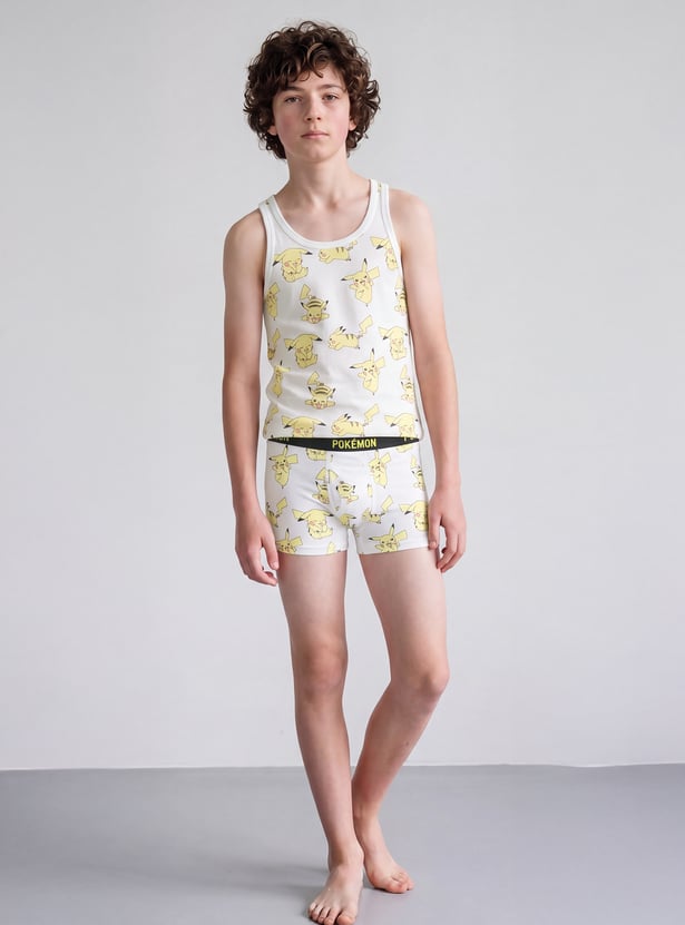 FAME FOREVER Boys Printed Boxers - Pack of 2