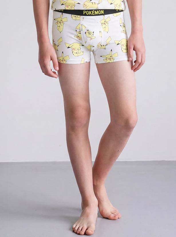 FAME FOREVER Boys Printed Boxers - Pack of 2