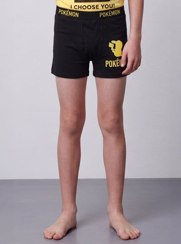 FAME FOREVER Boys Printed Boxers - Pack of 2