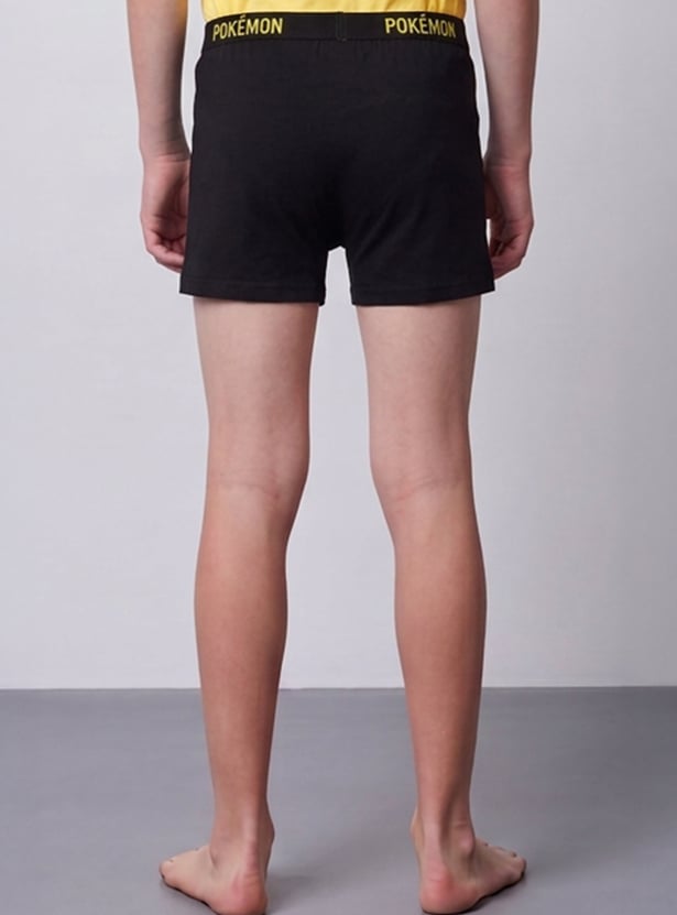 FAME FOREVER Boys Printed Boxers - Pack of 2