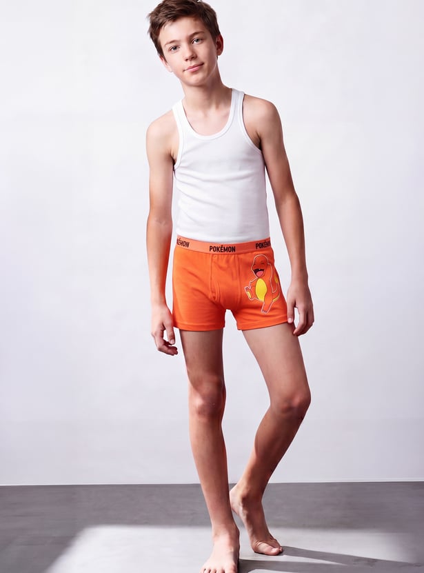 FAME FOREVER Boys Pokemon Print Boxers - Pack of 2