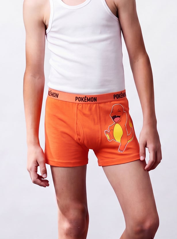 FAME FOREVER Boys Pokemon Print Boxers - Pack of 2