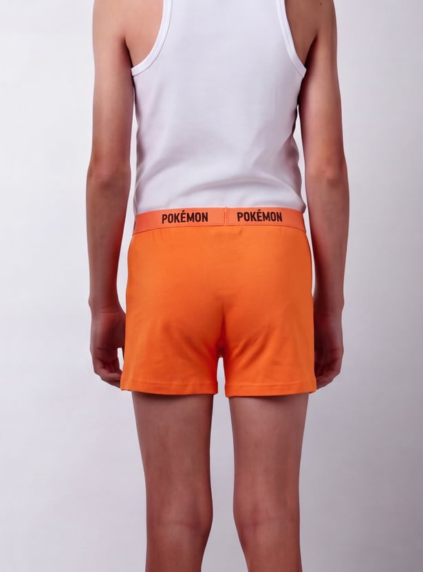 FAME FOREVER Boys Pokemon Print Boxers - Pack of 2