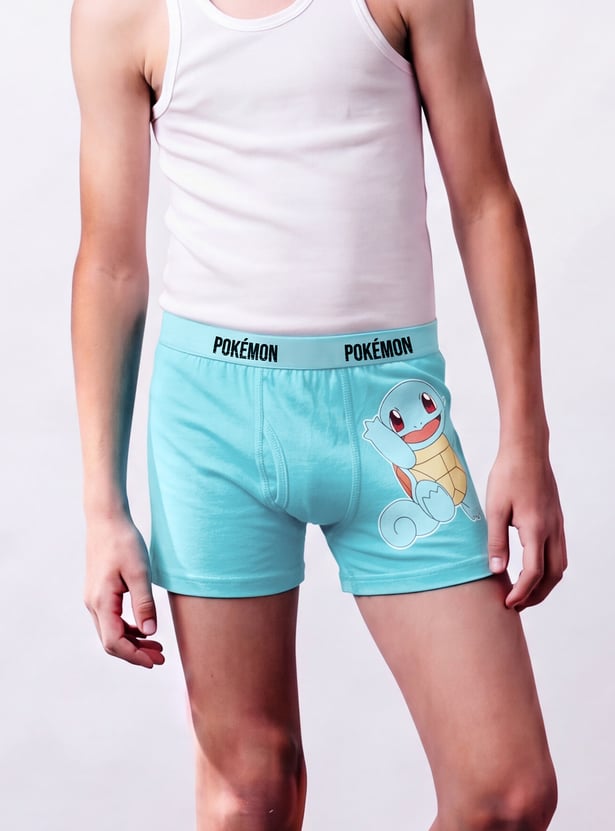 FAME FOREVER Boys Pokemon Print Boxers - Pack of 2