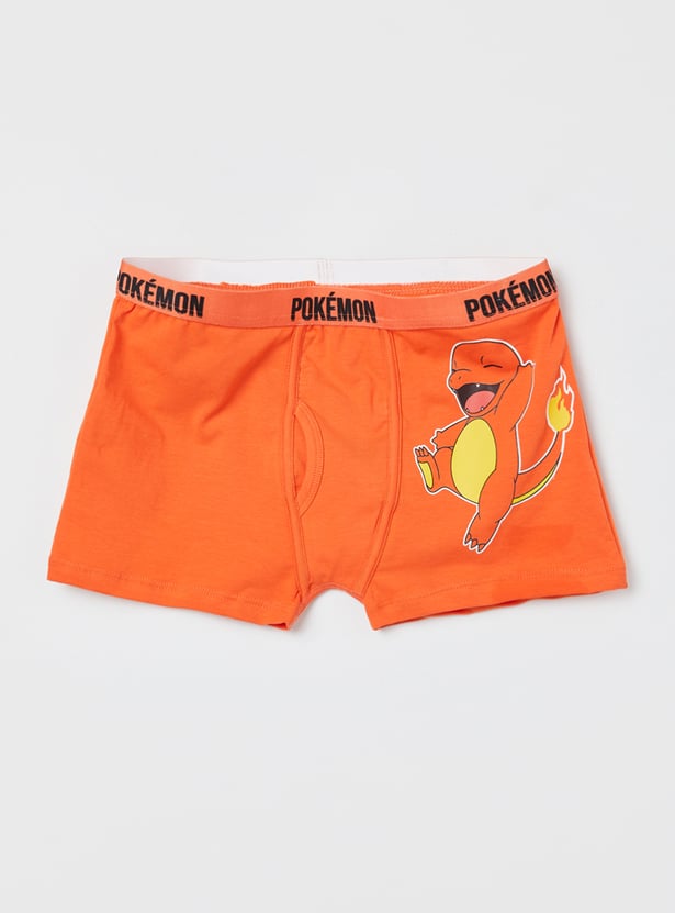 FAME FOREVER Boys Pokemon Print Boxers - Pack of 2