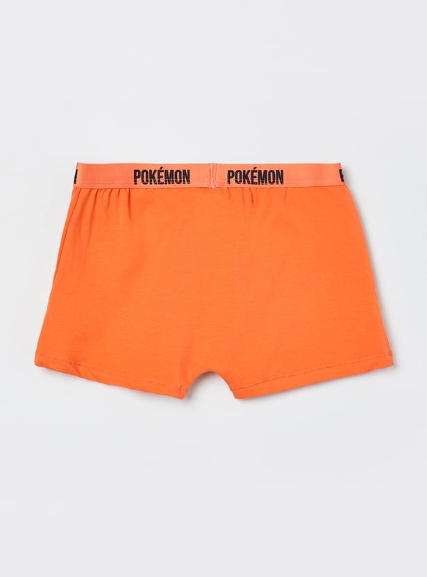 FAME FOREVER Boys Pokemon Print Boxers - Pack of 2