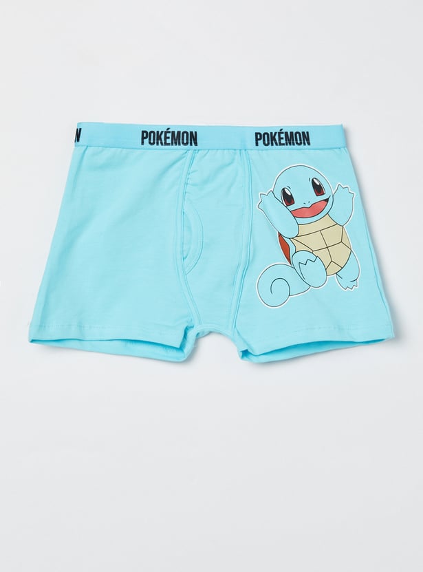 FAME FOREVER Boys Pokemon Print Boxers - Pack of 2
