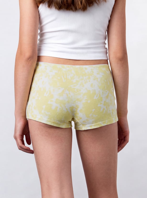 FAME FOREVER Girls Printed Boy Shorts Panties - Pack of 3